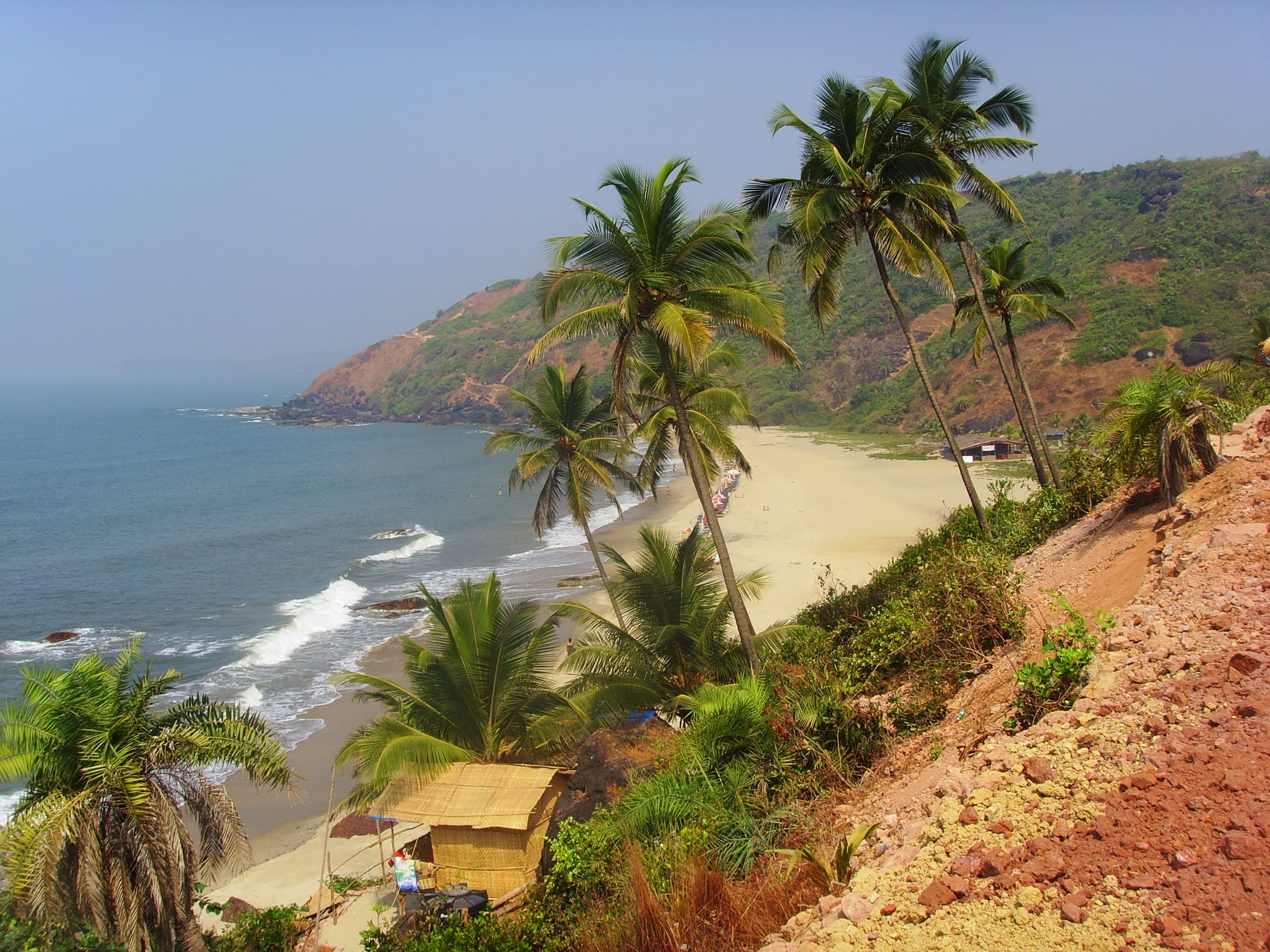 Arambol Beach on the Goa coast